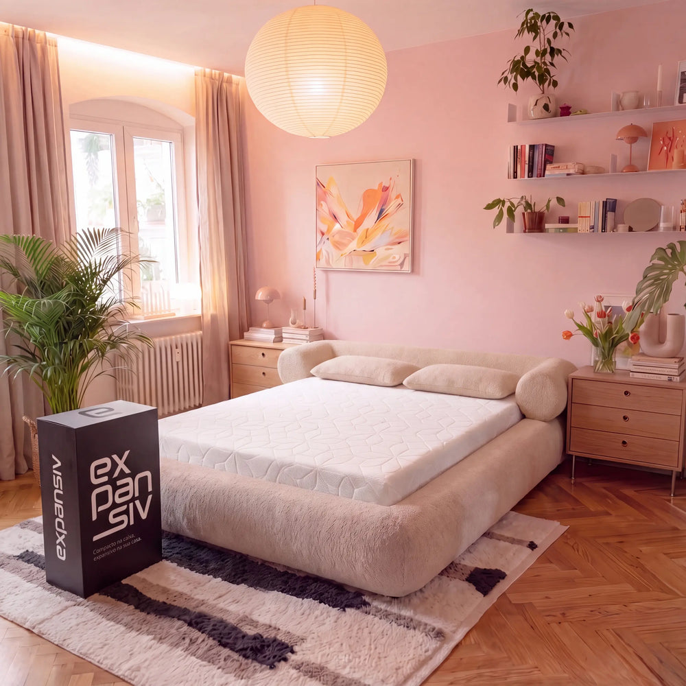 Cama de Casal Alexia – Bouclé Linho - foto 2