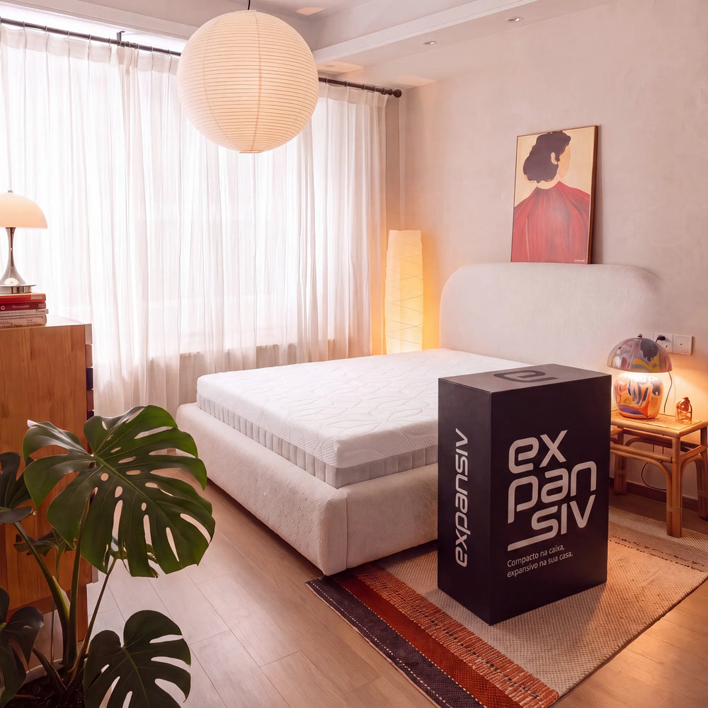 Cama de Casal Aurora – Bouclé Linho - foto 2