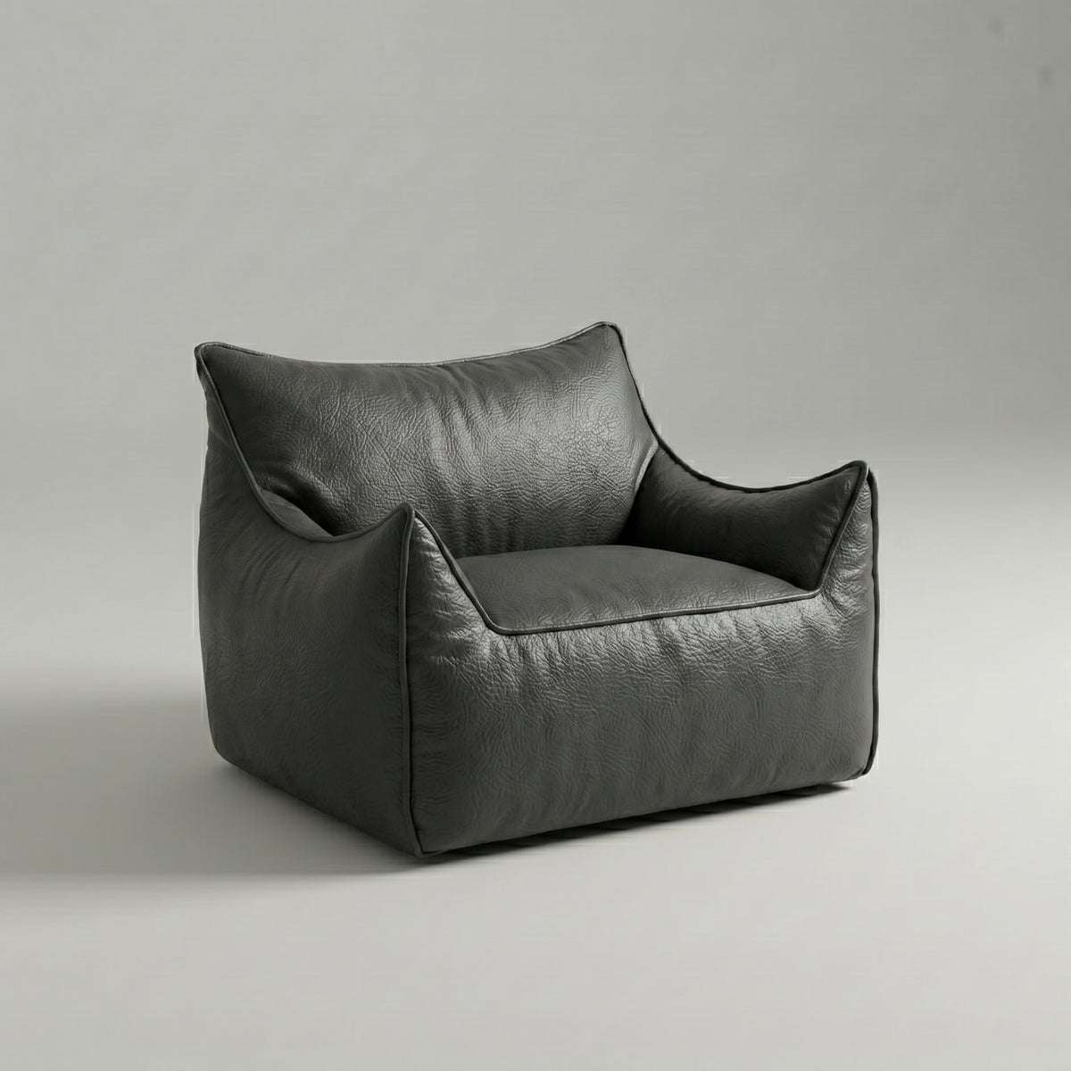 Poltrona Aura – Poli-Couro Preto