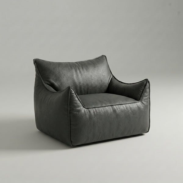 Poltrona Aura – Poli-Couro Preto