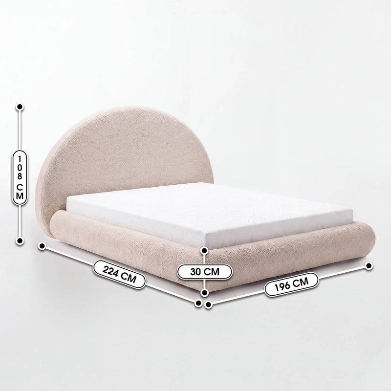 Medidas de Cama de Casal Luna – Bouclé Linho