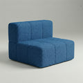 Módulo Poltrona – Bouclé Azul Marinho