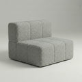 Módulo Poltrona – Bouclé Cinza