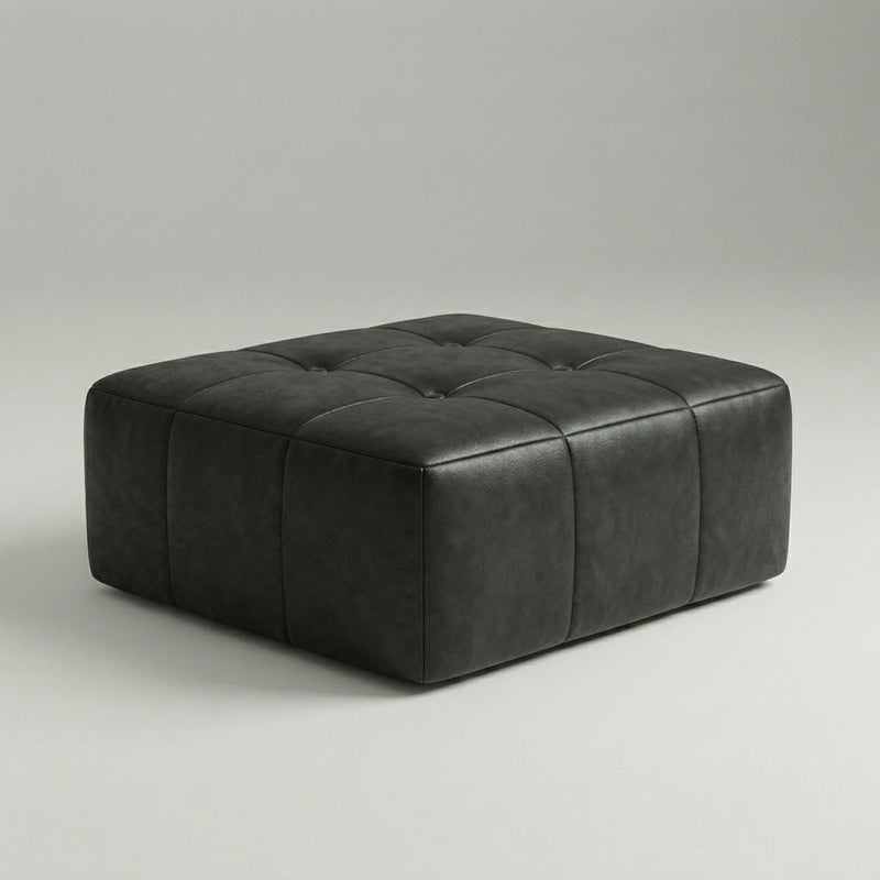 Módulo Chaise – Poli-Couro Preto