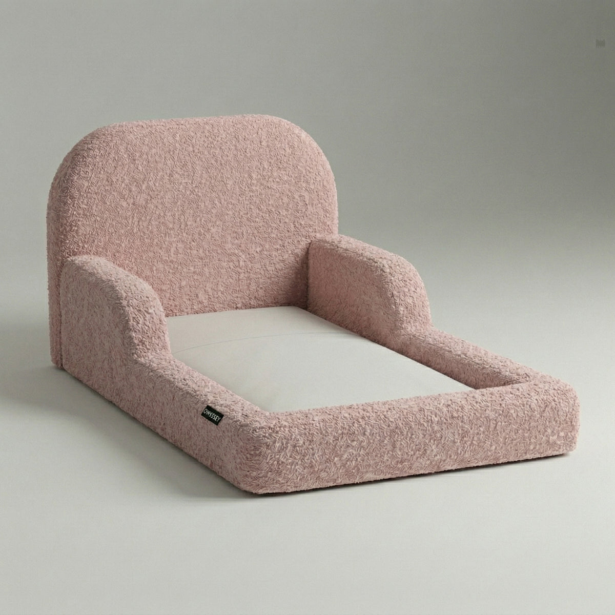 Cama Montessoriana Solteiro – Bouclé Rosa
