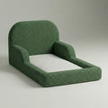 Cama Montessoriana Solteiro – Bouclé Verde Musgo