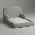 Cama Montessoriana Casal – Bouclé Cinza