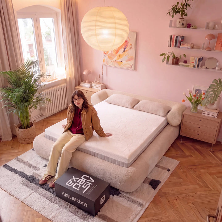 Cama de Casal Alexia – Bouclé Linho - foto 3