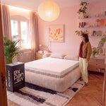 Cama de Casal Alexia – Bouclé Linho - foto 4