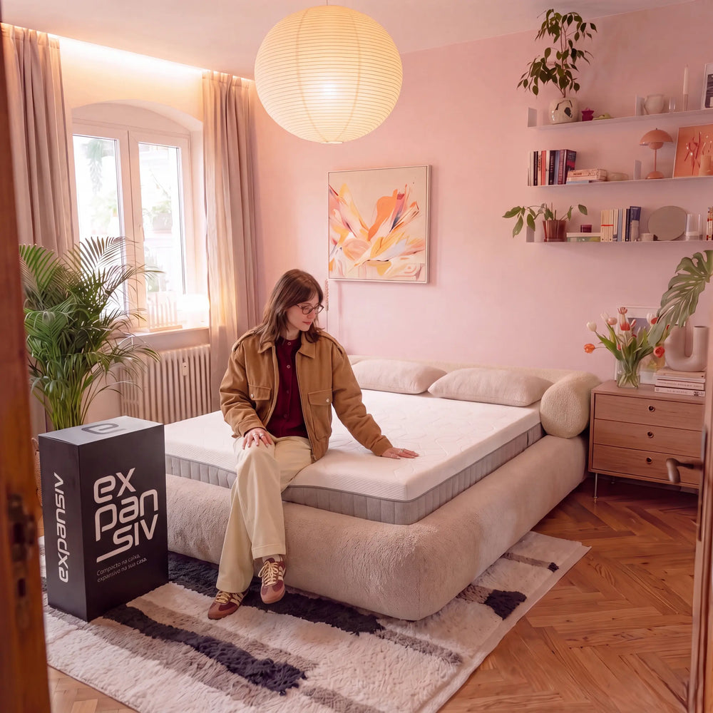 Cama de Casal Alexia – Bouclé Linho - foto 5