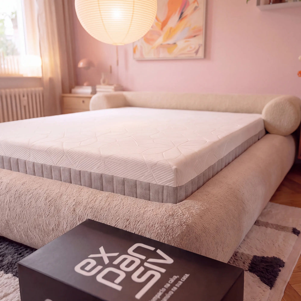 Cama de Casal Alexia – Bouclé Linho - foto 6