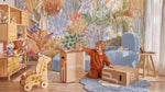 Cama Montessoriana Solteiro – Bouclé Azul Claro - foto 4
