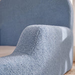 Cama Montessoriana Solteiro – Bouclé Azul Claro - foto 6