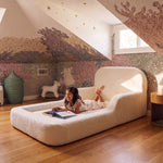 Cama Montessoriana Solteiro – Bouclé Linho