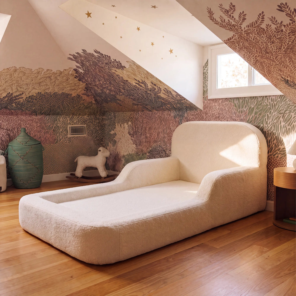 Cama Montessoriana Solteiro – Bouclé Linho - foto 6