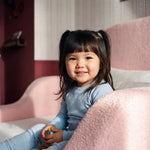Cama Montessoriana Solteiro – Bouclé Rosa - foto 3