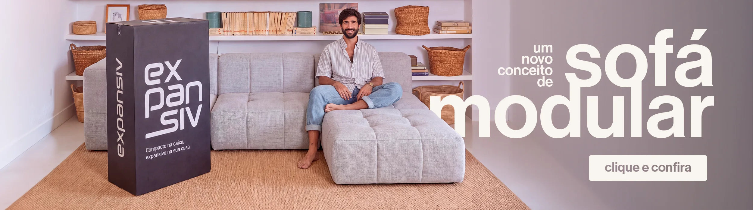 Um novo conceito de sofá modular Expansiv