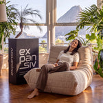Poltrona na Caixa Mood – Bouclé Linho - imagem 4