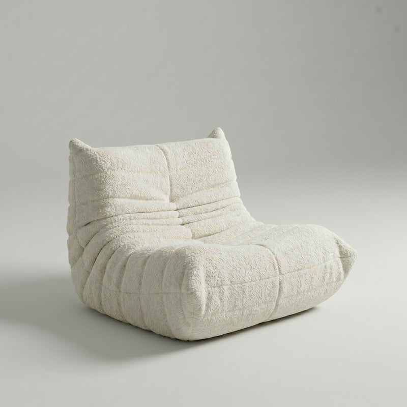 Poltrona na Caixa Mood – Bouclé Linho