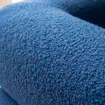 Sofá Cama Casal Flux 2 Lugares na Caixa – Bouclé Azul Marinho - foto 6