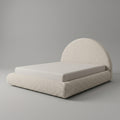 Cama na Caixa Casal – Bouclé Linho